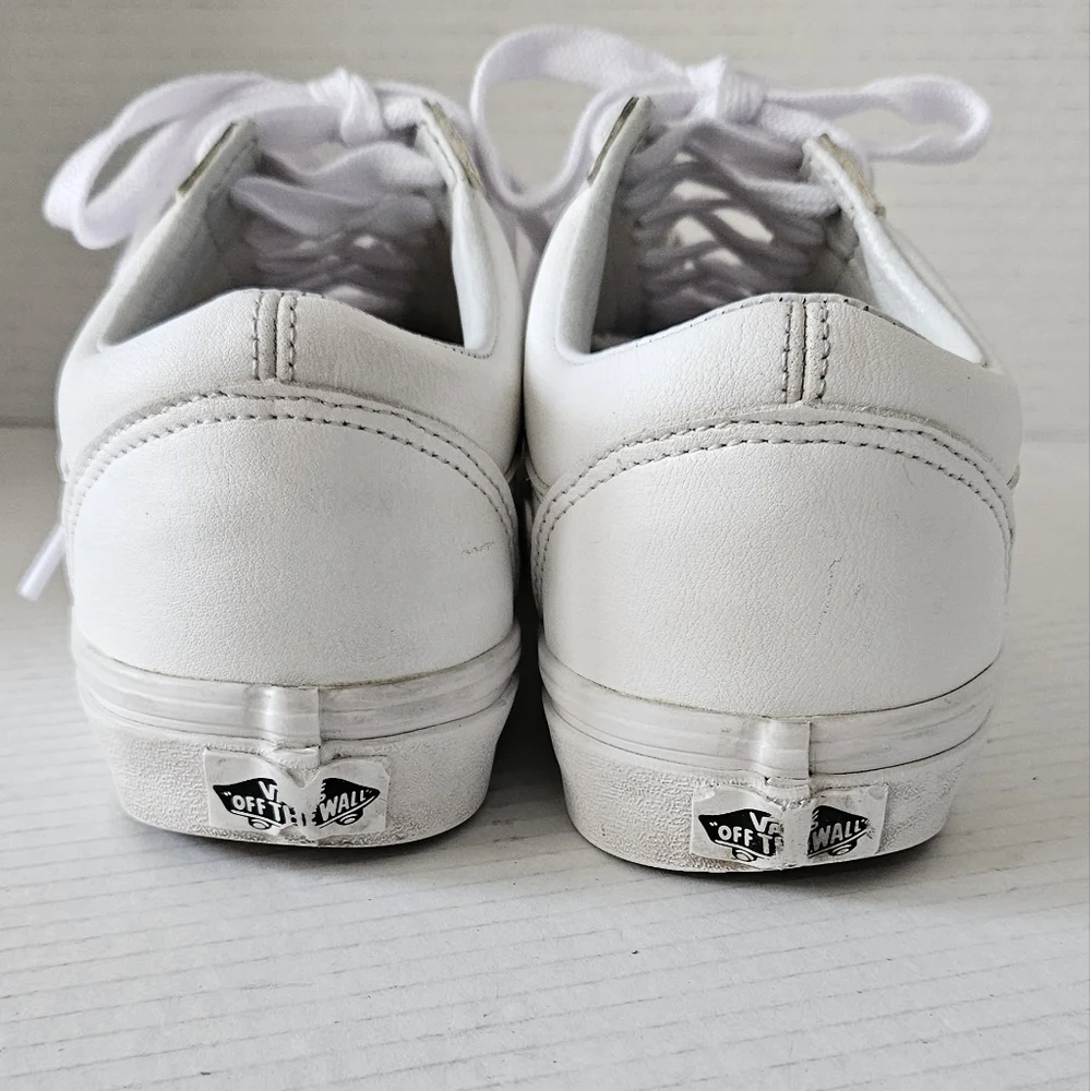Vans Old Skool leather‎ 721356 sneakers size Women's 7.5